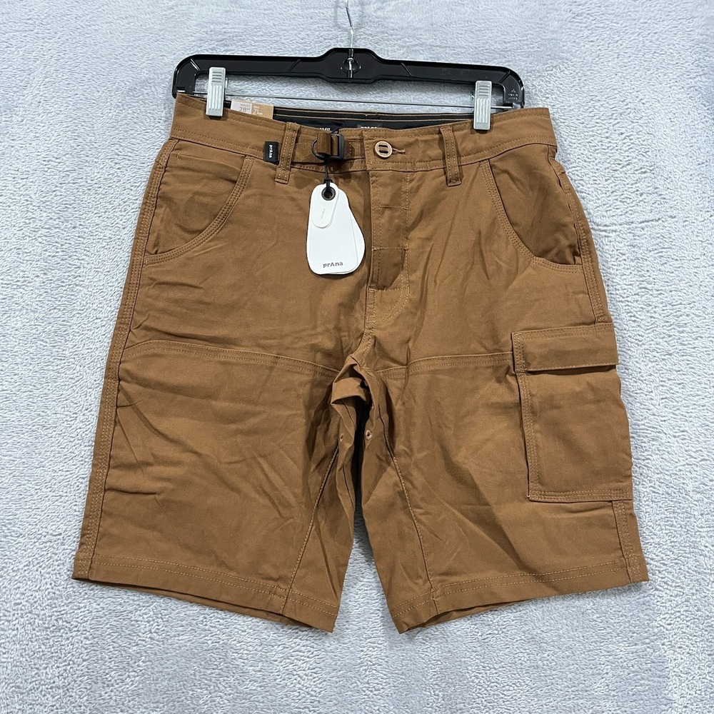 PRANA Stretch Zion Short II Men's‎ 28 Cargo Hiking Outdoor Nylon Hybrid 10" NWT